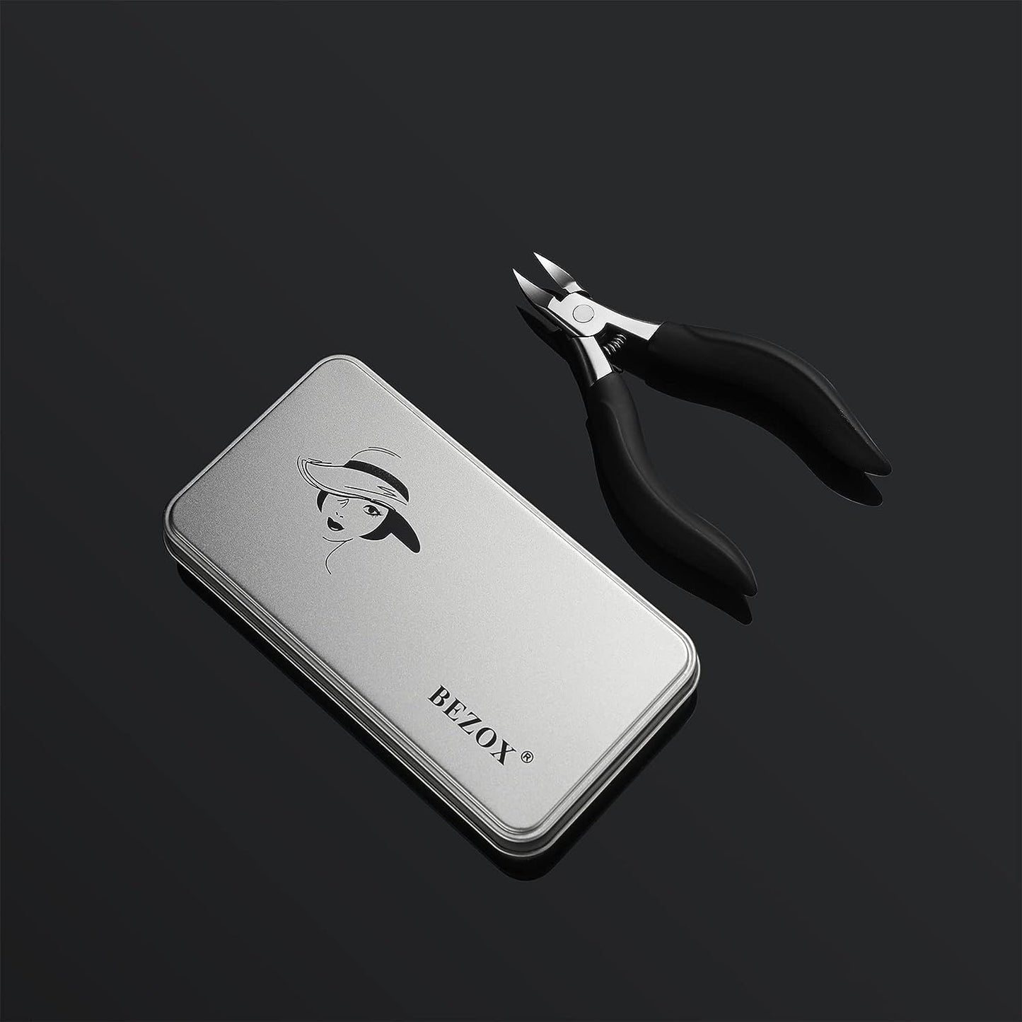 Ingrown Toenail Clippers - Precision Thick Toe Nail Clipper for Ingrown and Curly Nails, Comfort Grip Fingernail Clipper, Ergonomic Handle Toenail Scissors for Seniors