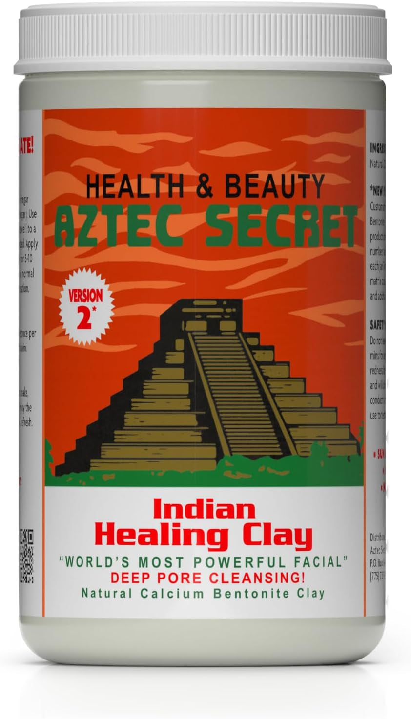 Indian Healing Clay by  for Unisex - 2 Lb Clay, 908 Gram