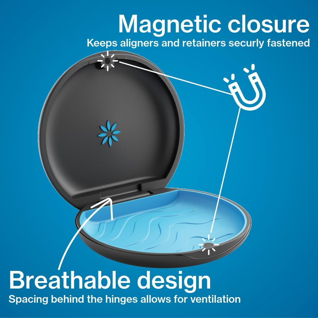 ™ Aligner and Retainer Case (Orange Daisy)