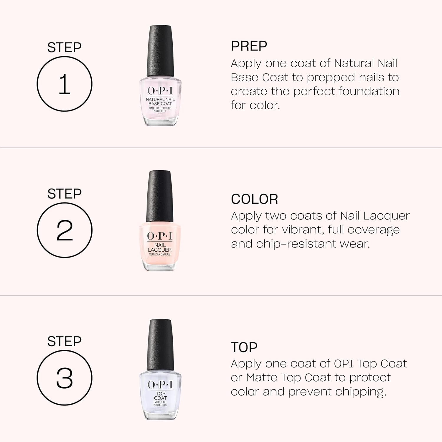 OPI Nail Lacquer, up to 7 Days of Wear, Chip Resistant and Fast Drying Nail Polish, 15Ml