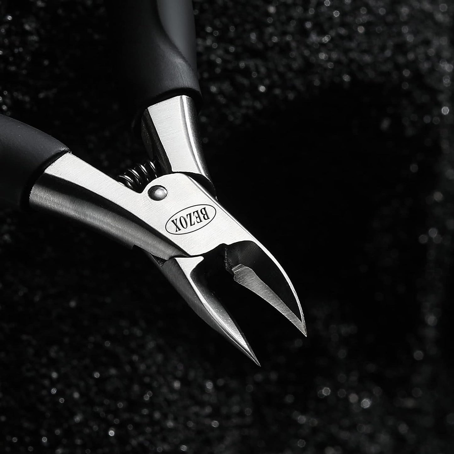 Ingrown Toenail Clippers - Precision Thick Toe Nail Clipper for Ingrown and Curly Nails, Comfort Grip Fingernail Clipper, Ergonomic Handle Toenail Scissors for Seniors