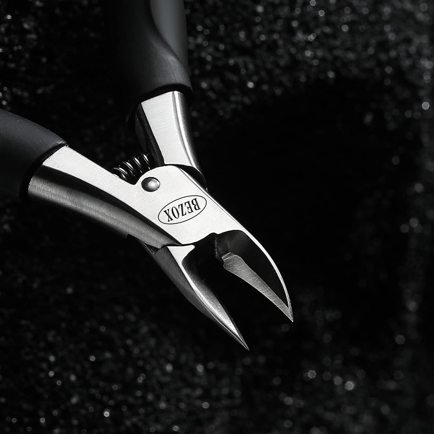 Ingrown Toenail Clippers - Precision Thick Toe Nail Clipper for Ingrown and Curly Nails, Comfort Grip Fingernail Clipper, Ergonomic Handle Toenail Scissors for Seniors